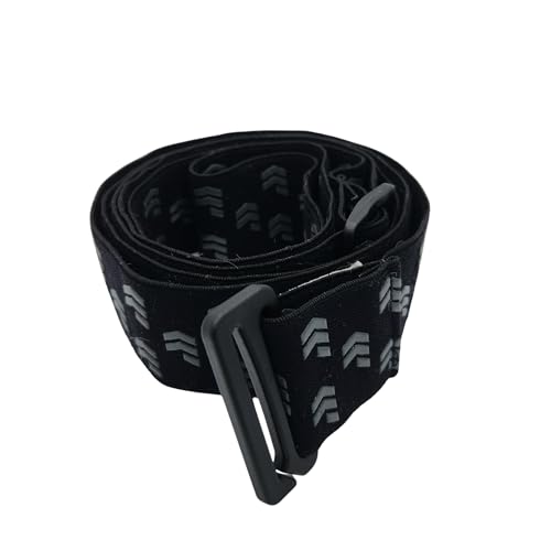 Hero's Pride Shirt Tailor Activewear Shirt Stay Belt – Dual-Sided Silicone Grip – Adjustable Fit