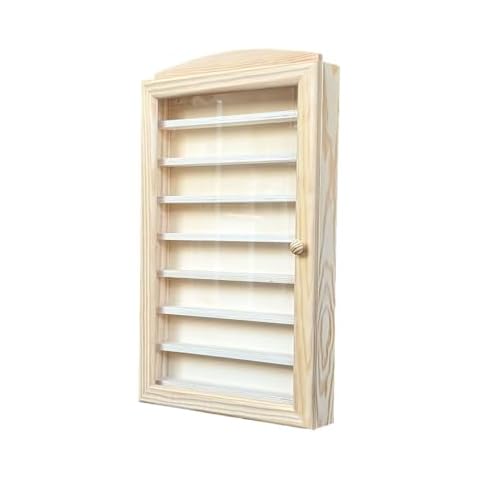 Vitrine en Bois Naturel Greca Cover
