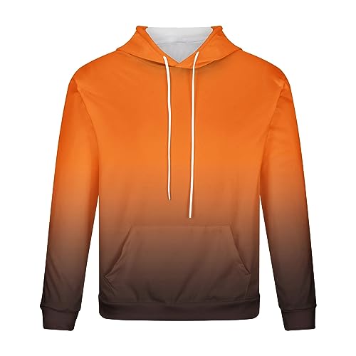Muscularfit Mens Hoodies Pullover Drawstring Long Sleeve Gradient Color Lightweight Hooded Sweatshirts Casual Loose Hoodies2