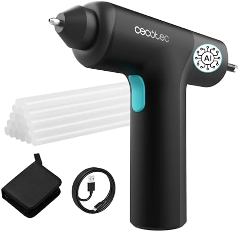 Cecotec Pistola Silicona Caliente Inalámbrica con Batería Integra...