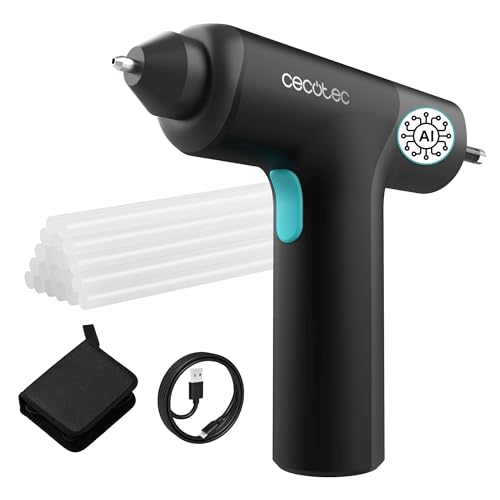 Cecotec Pistola Silicona Caliente Inalámbrica con Batería Integra...