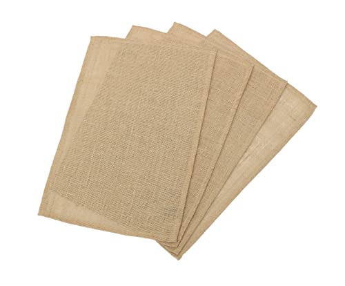 Hand Made Tablemat - Vintage Mats For Parties, Dining Table, Coasters - Decorative Placemats - 100% Jute Natural Fibers - Pack Of 4-13 X 19 Inches - Burlap Jute – The Home Talk Store #TOP5