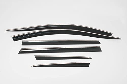 Deflettori D'Aria Auto Per Hyundai I20 2015+ - Set 4 Pezzi In ABS - Antirumore E Antisole - Foto 10