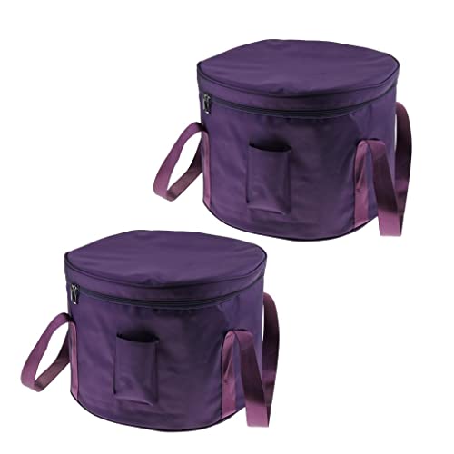 Generic Set of 2 Cases for 14 Inch Sound Bowls in