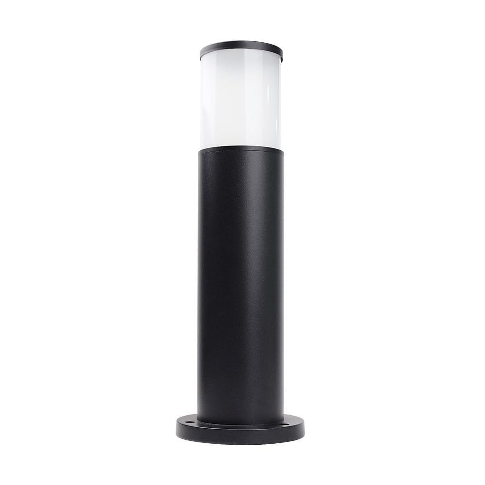 23,6-calowa filarowa lampa zewnętrzna 7,4 W LED Oświetlenie słupowe Nowoczesna lampa uliczna do ogrodzenia podwórza Ścieżka Chodnik Patio Trawnik(Width:3.5inch)