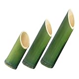 Style épuré : sa simplicité et son élégance le rendent adapté à différents styles de décoration, du moderne au rustique. vases en bambou, pots de fleurs