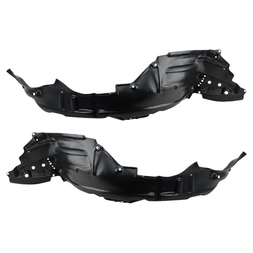 Image of TRQ Front Inner Fender Liner Set Compatible with 2011-2015 Scion xB SC1248109 SC1249109