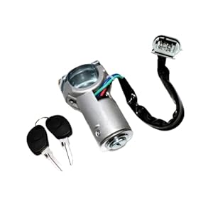 Bwbvhrhzy Liudemao Cylinder Zamka Zapłonu z Kluczem