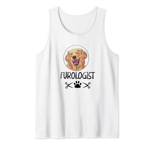Funny I'm A Dog Groomer Furólogo Peluquería de perros Camiseta sin Mangas