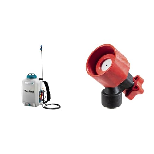 【セット買い】マキタ(Makita) 充電式噴霧器 18V バッテリ、充電器別売 MUS158DZ + マキタ(Makita) 防除用自在可変ノズル A-72584