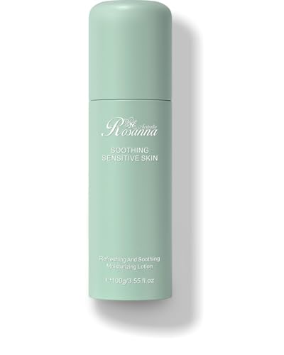 larosanna Soothing Moisturizing Lotion for Sensitive Skin Made in Australia,Skin Care Ideal for Redness and Dryness Relief,Face Moisturizer for Women with Gentian Root Extract,3.55 fl oz