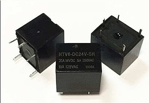 Relé HTV6-DC24V para solucionar caídas de tensión en sistemas de control automatizado