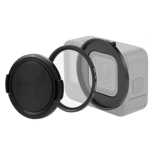 Image of PULUZ 52mm UV Lens Filter Adapter Ring for GoPro Hero11 Black / Hero11 Black Mini / HERO10 Black / HERO9 Black