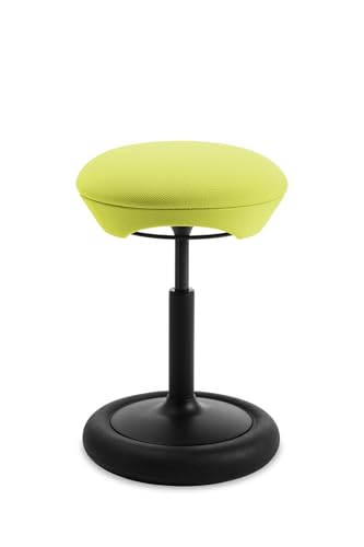 Image of Topstar SITNESS HOP Ergonomic Stool with Three-Dimensional Movement Sitness Technology Made in Germany Colour: Black /Green