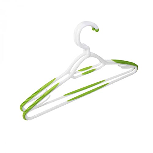 Cintres en plastique antiglisse pour organiser la penderie de la chambre