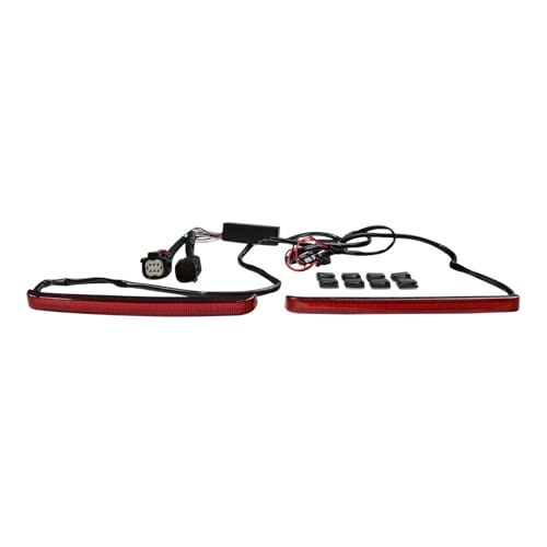 Feu freinage coulant moto et indicateurs LED pour valise Touring 2014-2022