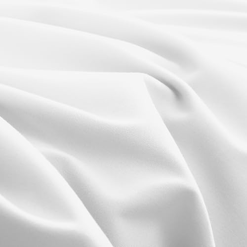Image of Mocassi Luxury 6-Piece Sheet Set, Ultra Soft 1800 Premium Hotel Quality Microfiber Sheet Set, Fits Mattresses Up to 18 to 24 Inches Extra Deep Pocket - Breathable and Secure Fit, King, White