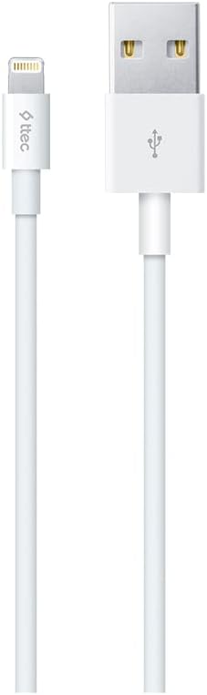 ttec Lightning 100cm Şarj Kablosu- Beyaz (2DK7508B) - Görsel 1