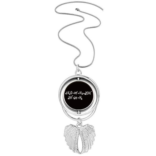 Collier ailes d'ange Chestry Kowledge avec pendentif électrolyse de l'eau