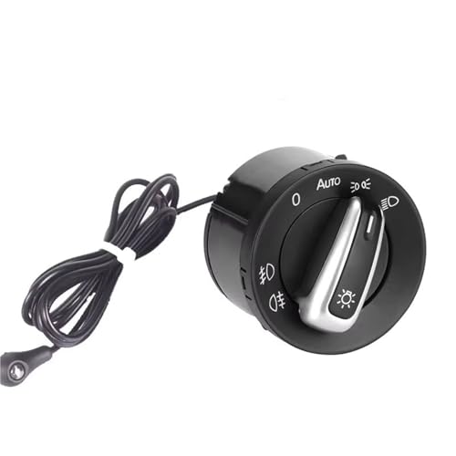 Interrupteur de phares Passat B6 B7 avec commande antibrouillard fluide - 5