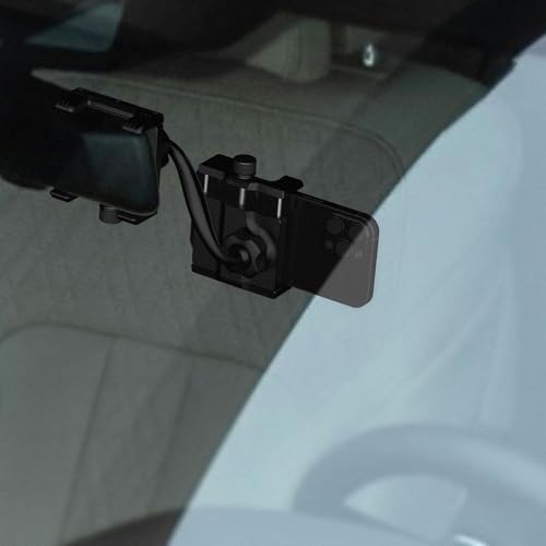 Support de téléphone pour rétroviseur auto stable et universel - 3