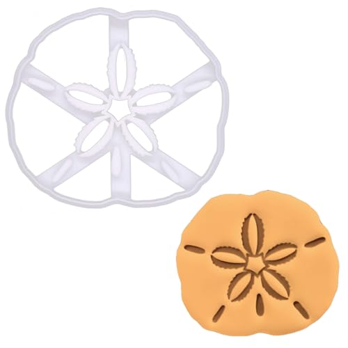 BAKERLOGY Large Sand Dollar Cookie Cutter - Bake Coastal or