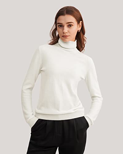 Image of LilySilk 100% Pure Cashmere Sweater for Women Long Sleeve Crew Neck Pullover, Soft, Lightweight