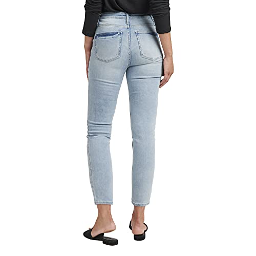 Silver Jeans Co. Women's Infinite Fit High Rise Skinny Leg Jeans, Light Wash Inf110, Xl X 29L #TOP2
