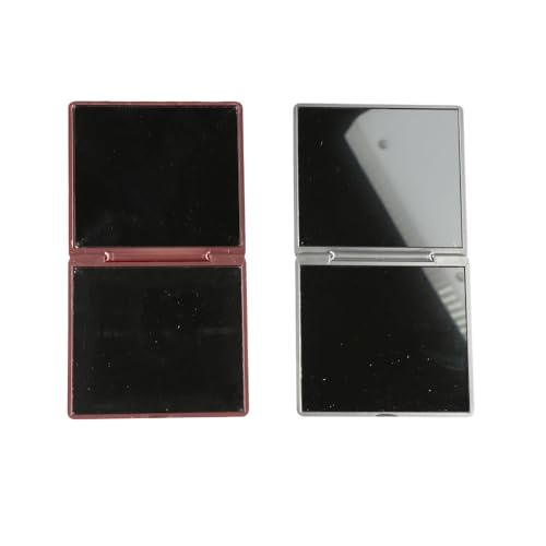 Rose Pocket Mirror, 3PCS Espejo de Maquillaje Plegable Cuadrado miniatura 6
