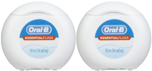 Oral B Essential Floss - 50 m - 2 pk