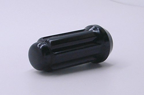 Accuwheel Lns-09160B8 Small Diameter Acorn Spline Drive Black Lug Nuts With Key (9/16" Thread Size) - Pack Of 32 Lugnuts #TOP3