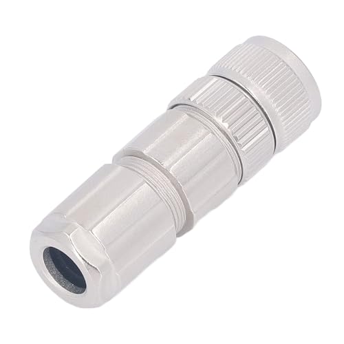 Conector aviación recto 4 pines IP67 ignífugo miniatura 3