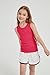 5-Pack Girls and Toddlers' Tank Tops Racerback Sleeveless Undershirts Girls Dance Tops（2-16Years）