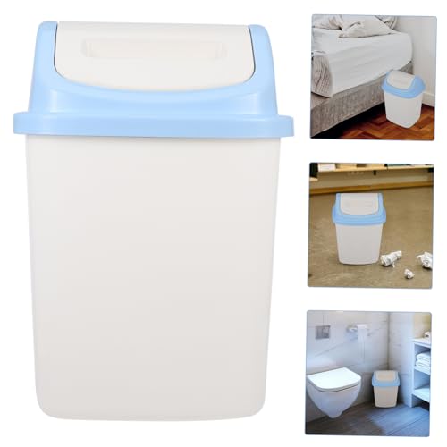 Caneca de basura para baño pequeña con tapa de polipropileno miniatura 3