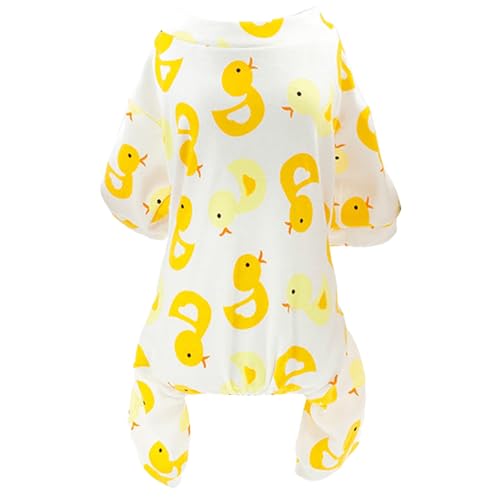 Chihuahua Pajamas Dog Pajamas For Small Dogs Girl Boy Soft Pet Tiny Dog Clothes Outfit Pet Clothes for Medium Dogs (D, S)