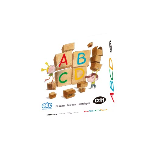 GDM - ABCD- Juego de Mesa - Light Skill Game - de 2 a 4 Jugadores - A Partir de 4 años. 10 min Cover