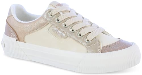 Rocket Dog Women's Cheery Sneaker, Bronze Combo, 10