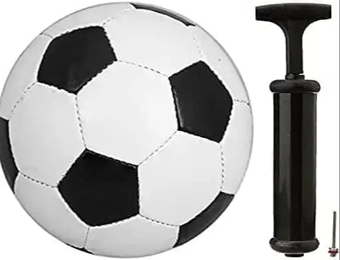 Armon Football 5 Size with Pump Free Football for All Age Groups (1 Football, 1 Pump, Size: 5 Ball Black) (B09ZSNZDXG) Amazon Price History, Amazon Price Tracker