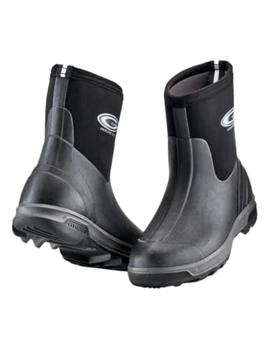 Outdoor Boots Adults Penline Mid Rubber Insulated Black PEN-000H2
