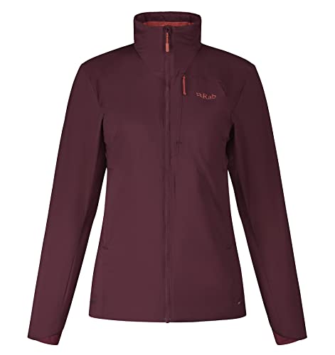 RAB Xenair Veste Femme pour Randonnée et Alpinisme en XS Rouge