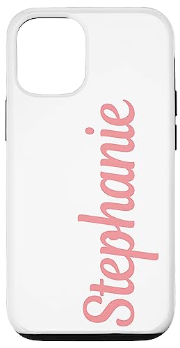 Iphone 12/12 Pro Stephanie Personalized Name Cute Rose Pink Gifts Cell Phone Case #TOP18
