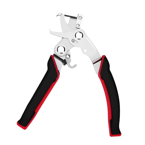 New Heavy Duty Spring Loaded Car Clip Pliers with Anti-Slip Grip,Multi-Functional Automotive Clip/Trim Removal Tool for Plastic Rivets,Stubborn Clips,Dashboard,Door Panel & Bike Tire Fasteners (1pc)
