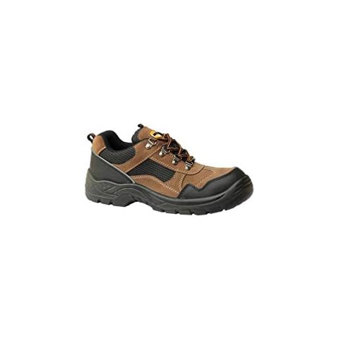 Solidur Unisex DALE-43 Construction Shoe, Marron Noir, 9 UK Cover