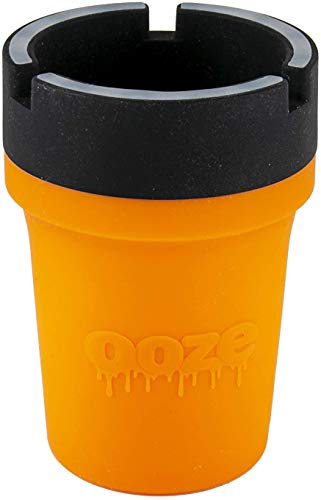 Ooze Roadie - Silicone Car Ashtray - (Orange) - Dry Herb Ashtray