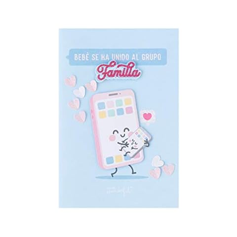 Tarjeta de felicitación de nacimiento Mr. Wonderful - Bebé se ha unido al grupo Familia Cover