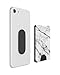 PopSockets Minimalist Slim Phone Wallet, Phone Card Holder, Wireless Charging Compatible, Wallet Without Grip Compatible with MagSafe- WT Marble