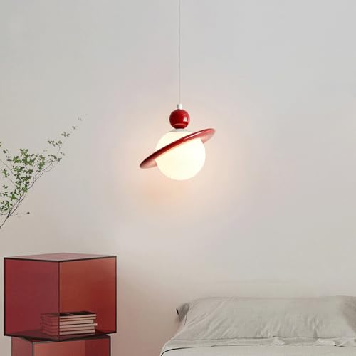 Lámpara colgante blanca para mesita de noche y salón con luz de techo ajustable G9 3