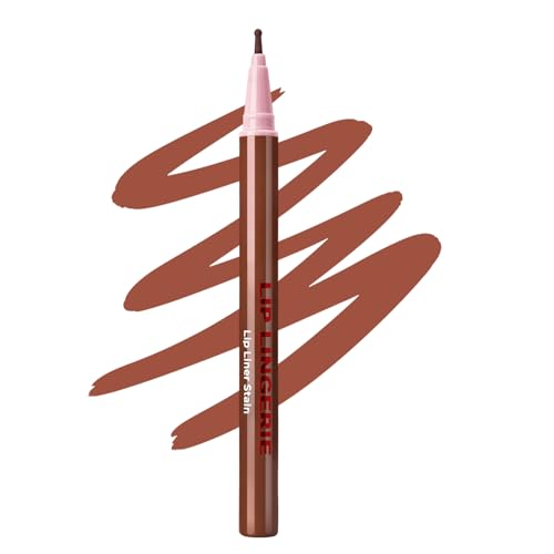Erinde Delineador Labios Permanente, Perfilador Labios & Lip Liner 2 en 1, Texture Cremosa & Transfer Proof, Punta Precisa & Efecto Mancha, Base Perfecta para Labiales #11