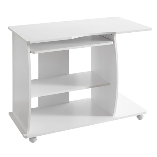 Table d'ordinateur pour le télétravail au salon Wohnling 90cm - 8