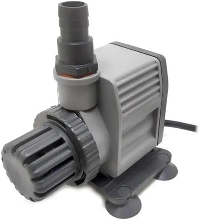 Bubble Magus WP1000 Water Pump, 1100L/H 20W Submersible Aquarium Sump Reactor and Skimmer Pump with 1.6m Max Head